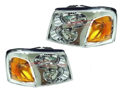 Para 2002-2009 GMC Envoy faróis lâmpadas laterais motorista e passageiro LH+RH - Imagem 1 de 3