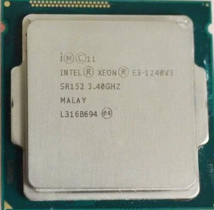 Intel Xeon E3-1240 V3 E3-1240V3 3.40GHz 8M 5GT/s 80W CPU Proccessor - Picture 1 of 1