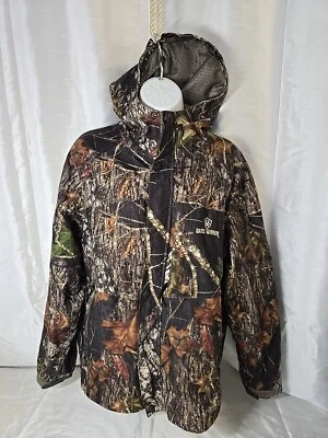 Game Winner Mossy Oak Break Up Camo Jacket Full Zip With Hood SIZE M - Image 1 of 4