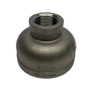 MB-304, 2" X 3/4" 150 Female NPT Bell Reducer Coupling - Picture 1 of 7