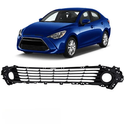 Front Bumper Lower Grille With Hole Black For Toyota Yaris iA/Sedan 2016-2018 17 Foto 1 de 4