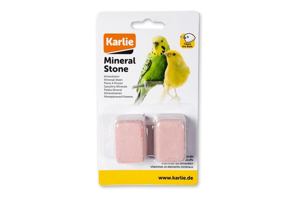 Karlie Pickstein 45g - Mineralstein Vitamine Mineralien Vögel - Bild 1 von 1