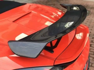 Carbon Fiber Rear Spoiler Wing GT4 Style for Porsche 718 981 987 Boxster Cayman - Foto 1 di 3