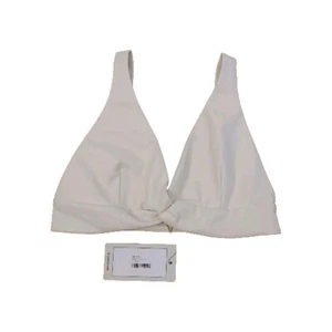 NEW Vintage Havana Faux Leather Fenty Bra Top size small White Ivy Moon Lingerie - Picture 1 of 6