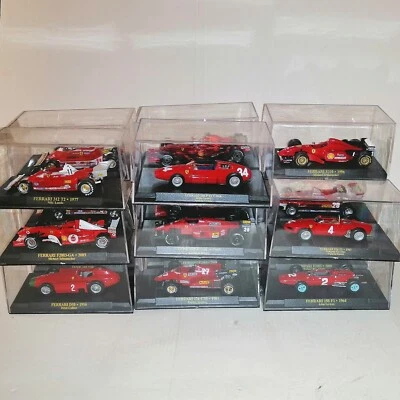 FERRARI F1 COLLECTION CON FASCICOLO FABBRI EDITORE 1/43 SCEGLI MENU' A TENDINA - Immagine 1 di 2