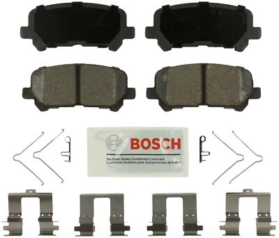 Juego de pastillas de freno de disco - pastillas de freno de cerámica azul con herrajes para Honda Pilot 2012 Foto 1 de 2