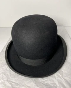 SOMBRERO BOMBÍN FIELTRO EVERON VINTAGE AÑOS 30  - Imagen 1 de 12