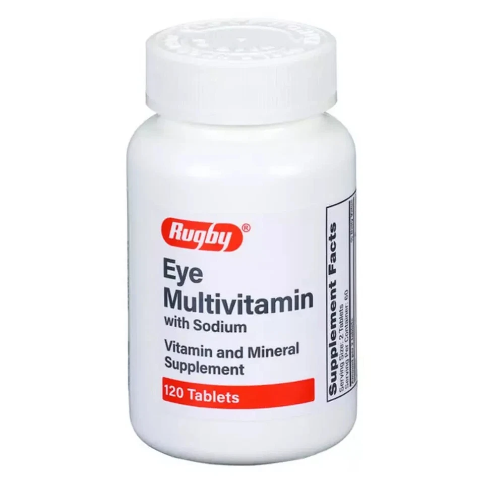 Multivitamínico Rugby Eye con Sodio – 120 Comprimidos Foto 1 de 1