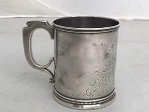 Child’s Cup Mug GORHAM COIN Silver 1866 - Picture 1 of 9
