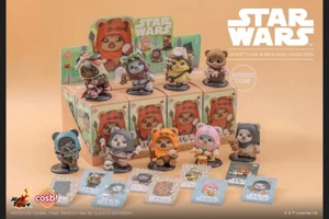 Star Wars Celebration Japan 2025 HOT TOYS Cosbi Ewok Figure Blind Box 8 Types - Picture 1 of 11