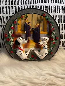 Campanas de boda arte 3D placa coleccionistas edición limitada Disney 101 Dálmatas de colección - Imagen 1 de 9
