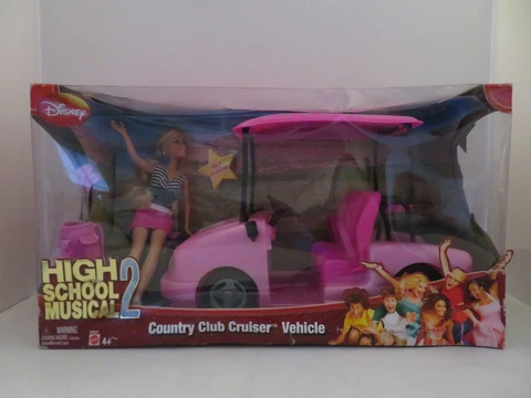 Mattel Disney High School Musical 2 Country Club Cruiser Golf Cart 2007 MISB Cover