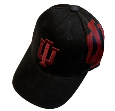 Indiana Hoosiers NUEVO Niño Juvenil Unisex NBA TOW One Fit Gorra Negra $17 Foto 1 de 2
