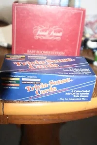 TRIVIAL PURSUIT BABY BOOMER Card Set 1983 VINTAGE & TRIVIA SENSE CARDS 1985 - Picture 1 of 6