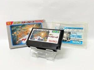 Nintendo NES FC Famicom cartridge game ' SUPER STAR FORCE ' ship from JAPAN - Picture 1 of 4