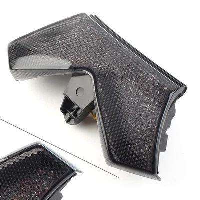 Luz trasera de humo señal de giro para Kawasaki Ninja ZX-14R 2006 2007 2008 2009 2010 Foto 1 de 4