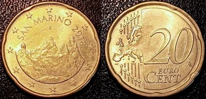 San Marino - 20 Cents Spl ! Km# 559 - Picture 1 of 1