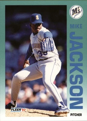 1992 Fleer #282 Mike Jackson - Image 1 of 2