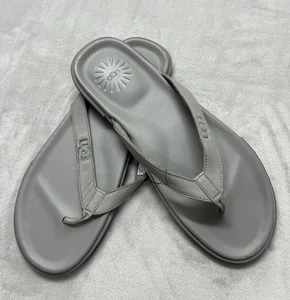 Sandale string cuir à talons plats gris homme 13 gris Ugg Bennison II SEL - Photo 1/13