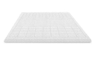 BODIPEDIC Mattress Topper 3 in. Memory Foam Hypoallergenic Twin XL in White - Picture 1 of 3