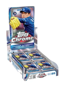 2025 TOPPS CHROME BASEBALL HOBBY BOX - Picture 1 of 1