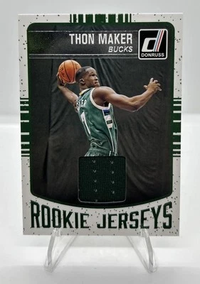 2016-17 Panini Donruss Rookie Jerseys Thon Maker #76 RC - Image 1 of 2