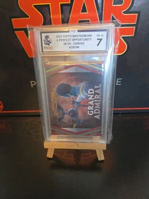 Topps Star Wars Masterwork Grand Admiral Thrawn/25 Canvas  A Perfect Opportunity - Image 1 of 4