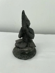 Antica scultura stupa in bronzo - Foto 1 di 8