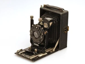 Zeiss Ikon ICA Ideal Modell 111 6.5x9cm mit Carl Zeiss Jena Tessar 4.5/10.5cm - Picture 1 of 4