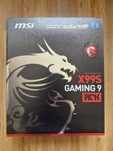 MSI X99S Gaming 9 ACK Mainboard Motherboard LGA 2011-3 DDR4 E-ATX WiFi - Bild 1 von 8