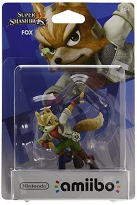 Figura Amiibo Fox McCloud Super Smash Bros Series Personaje Muy Bueno 6E Foto 1 de 3