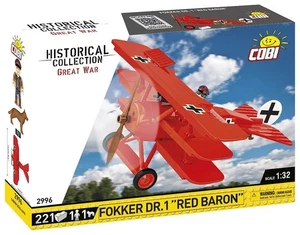 COBI Blocks Fokker Dr.1 Red Baron (221pcs) - Picture 1 of 5