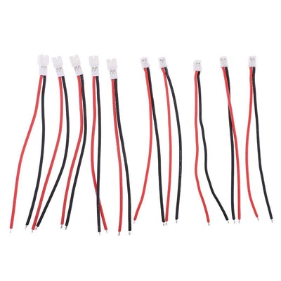 10 Piece Upgraded JST-PH 2.0 Male Female Connector Cable 55mm for RC Battery - Image 1 of 4