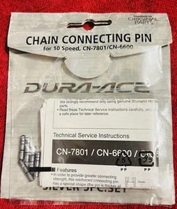 Shimano Dura Ace 7800 5 pack chain connecting pins Ultegra 6600 10 speed - Picture 1 of 3