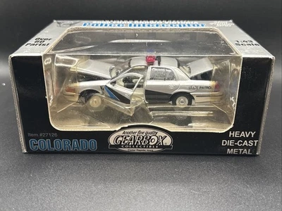 2000 Gearbox 1:43 Die-cast Ford Crown Victoria Colorado State Patrol Car - Image 1 of 2