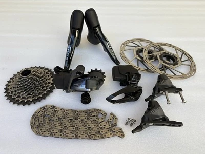 SRAM FORCE AXS ETAP D1 electronic Disc Brake Groupset. 2x12 Speed. - Image 1 of 4