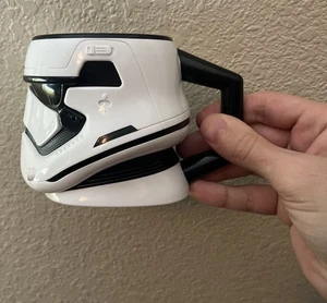 Disney Store Star Wars Storm Trooper Plastic Collectible Cup Mug Lucas Film 8 oz - Picture 1 of 5