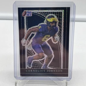 Juego Leaf Pro 2024 Cornelius Johnson Rookie SSP/4 #43 Michigan negro - Imagen 1 de 6