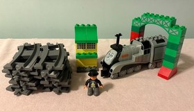 Vintage LEGO Duplo Spencer and Sir Topham Hatt #3353 COMPLETE