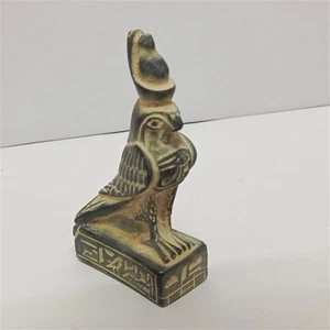 Unique Handmade Antique Statue of Ancient Egyptian King Horus – Falcon Form - Picture 1 of 11