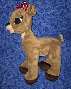 Build A Bear Rudolph The Red Nosed Reindeer 16" Clarice Reindeer Plush - Picture 1 of 2
