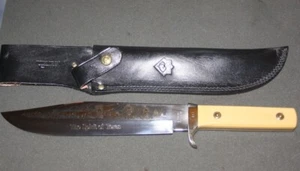 1987 Original Puma Bowie Knife Spirit of Texas New with sheath. Made in Germany. - Picture 1 of 3