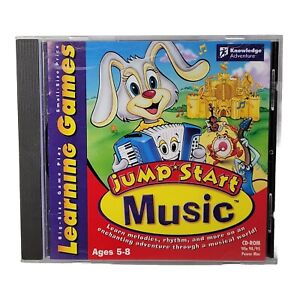 Jump Start Music CD-ROM 1998 Windows 98/95 Power MAC Musical World Adventure K-2