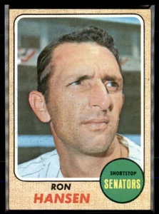1968 Topps #411 Ron Hansen - Picture 1 of 2