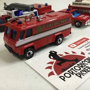 1980 MATCHBOX SUPERFAST RED COMMAND FIRE RESCUE VEHICLE TRUCK 1/64 THAILAND - Bild 1 von 6