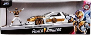 1/24 Jada - Power Rangers - White Ranger & 2002 Honda NSX Type-R Japan - 32795 - Picture 1 of 8