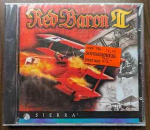 Red Baron II 2 Sierra PC CD ROM Spiel Simulation Game 90er - SEALED / NEU - Picture 1 of 2