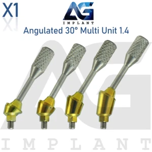 Angulated Multi Unit 1.4 Prosthetic Systerm 30° Hexagon 2.42mm With Screw - Picture 1 of 14