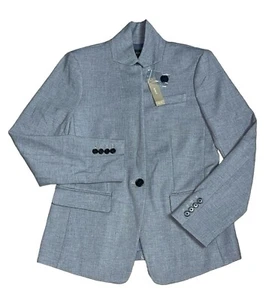 J. Crew Regent Blazer in Heather Gray Four-Season Stretch Jacket Womens Sz 6 - Picture 1 of 11