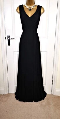 Coast New long black evening party maxi ballgown dress size 18 - Image 1 of 4